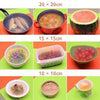 4Pcs FOOD STRETCH COVER - magazingeneral
