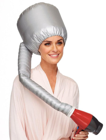 DRYING CAP WITH BLOW DRYING ATTACHMENT - magazingeneral