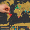 WORLD TRAVELER SCRATCH MAP - magazingeneral